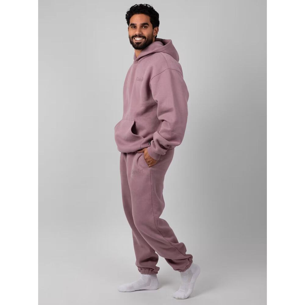 Comfrt Minimalist Hoodie Super Soft Oversized Pullover Orchid Purple Mauve 3XL - Picture 2 of 13